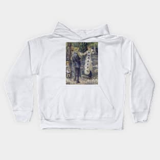 The Swing by Auguste Renoir Kids Hoodie